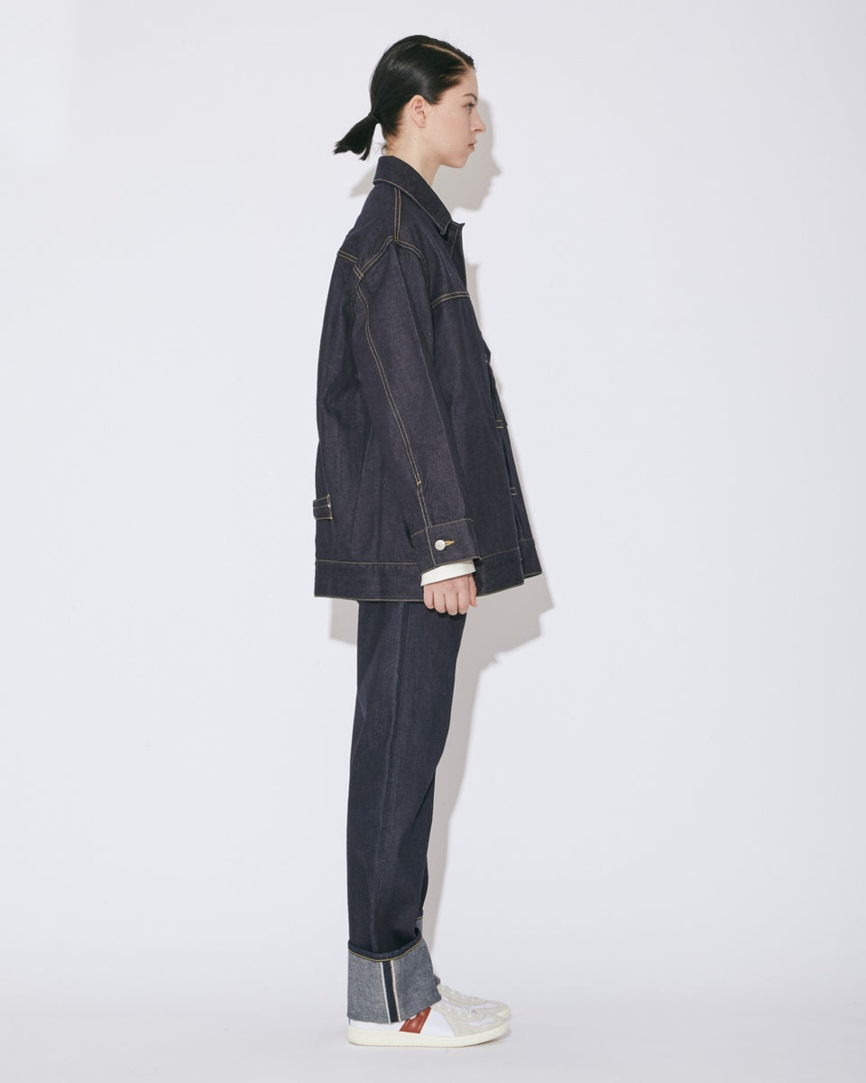 BEAUTIFUL PEOPLE- selvedge denim big blouson- 2 colours