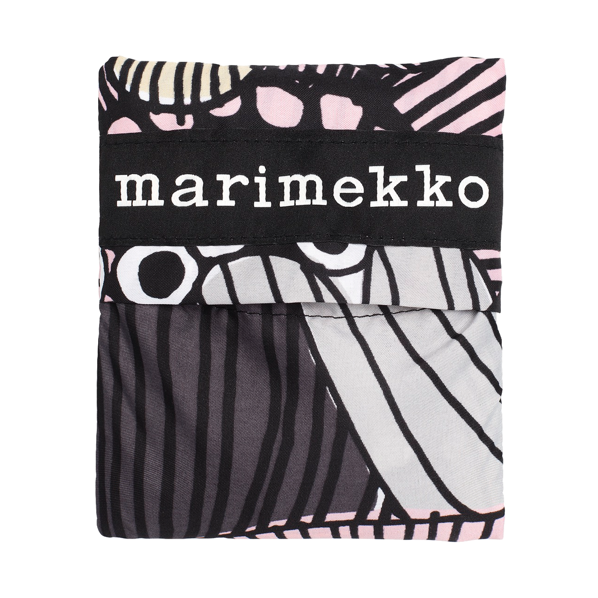 Marimekko Räsymatto Mini Towel, Black-White