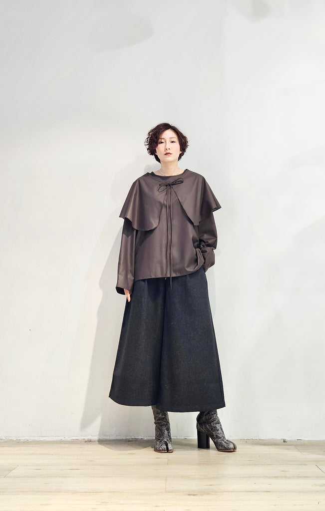 A-line wool culottes - 2 colours