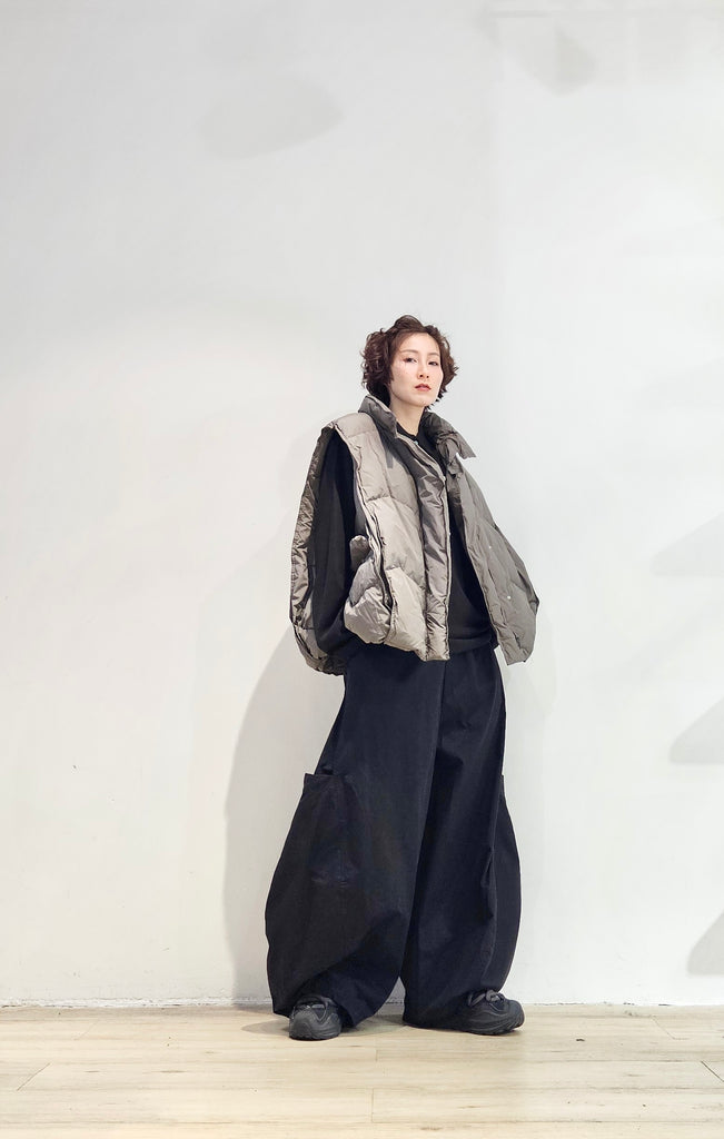 Drawstring full length balloon trousers - 3 colours (Pre-order)