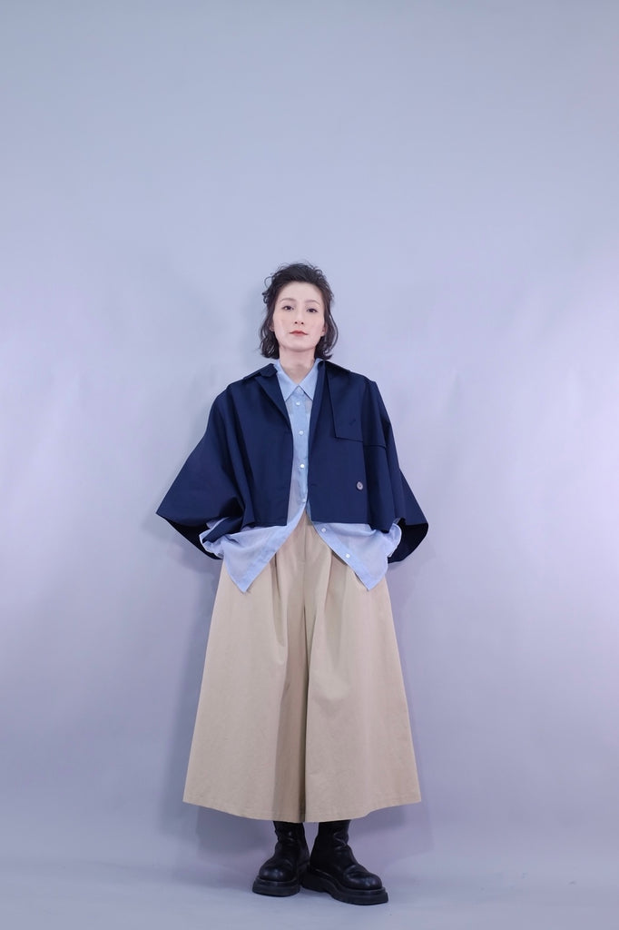 Pleated A-line culottes - 3 colours (pre-order)
