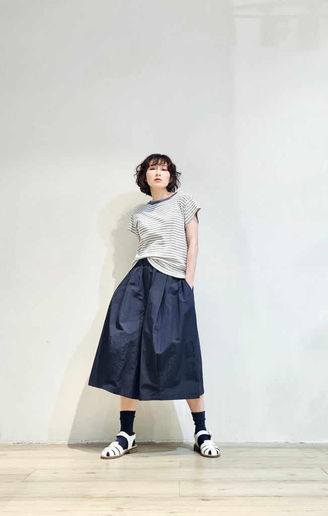 Regular fit soft cotton stripe tee - 3 colours