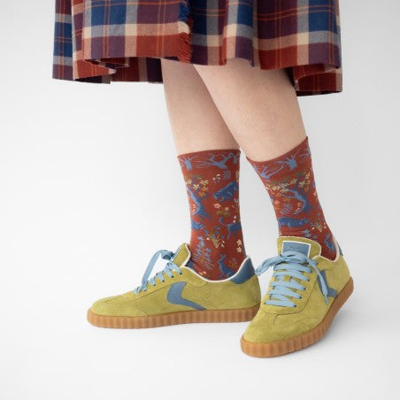 Bonne Maison - Sepia Woodland Sock