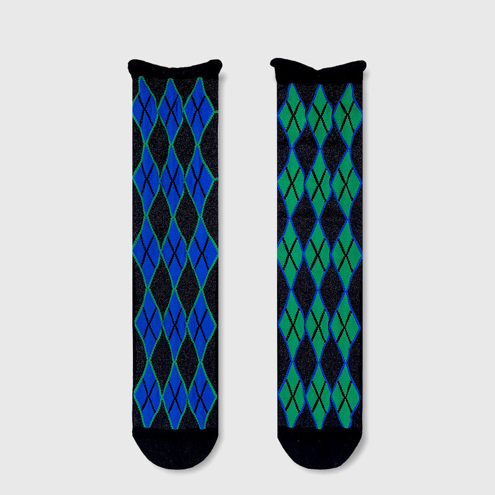 【2nd PALETTE 】socks - twinkle argyle