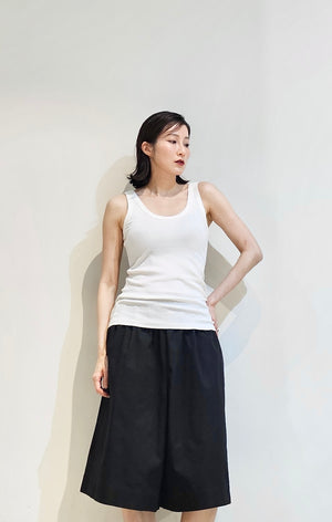 Scoop neck stretchy tank top - 4 colours