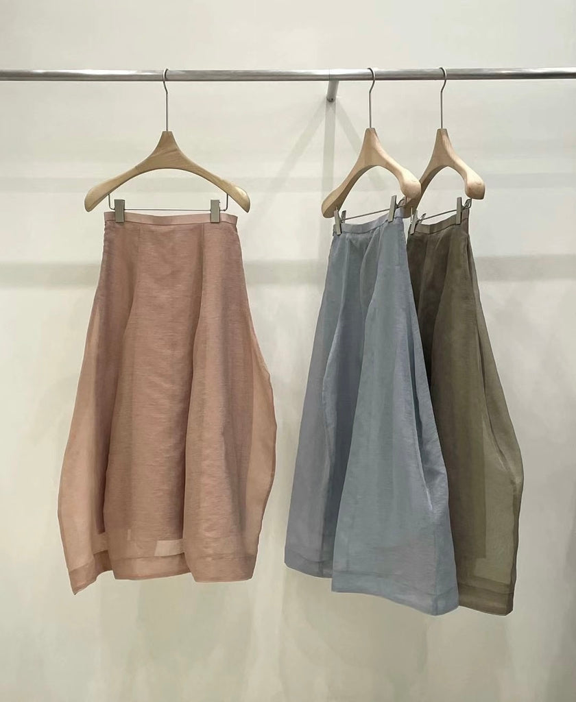 Gloosy sheer volume skirt - 3 colours
