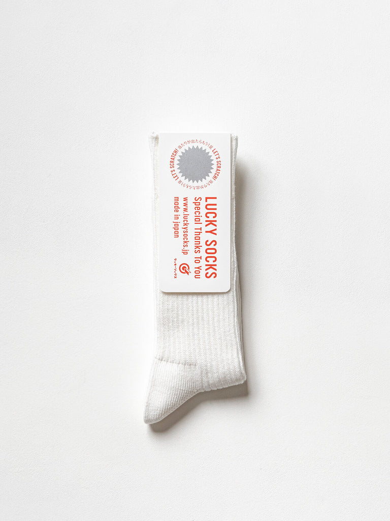 LUCKY SOCKS - Smooth Rib Socks