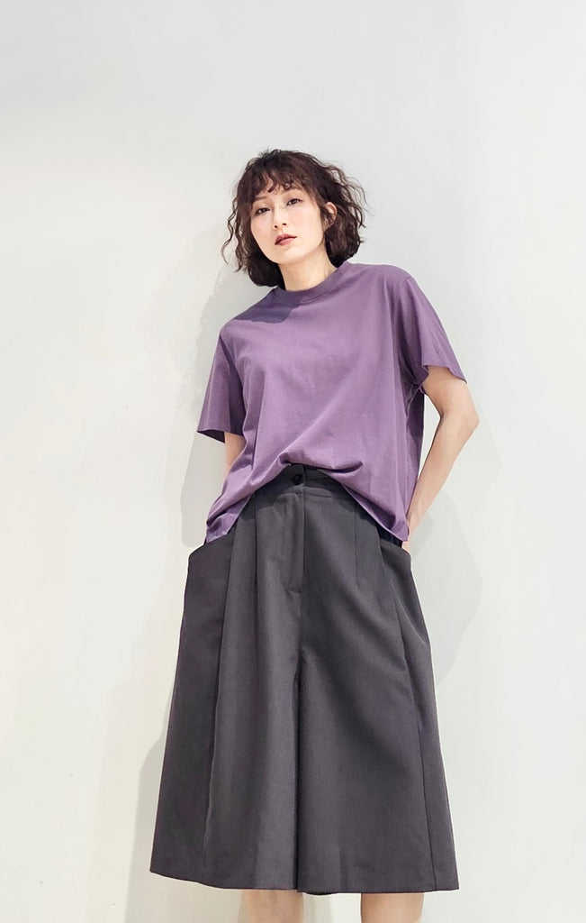Relax fit side slit box tee  - 5 colours (pre-order)