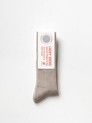 LUCKY SOCKS - Smooth Rib Socks