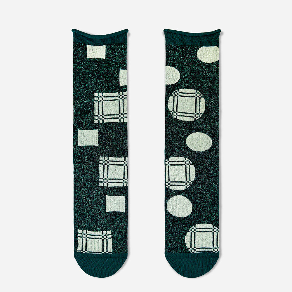 【2nd PALETTE 】socks - Sparkling green
