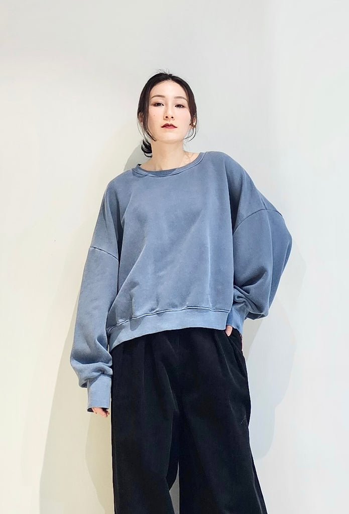 Loose fit cropped sweatshirt - 6 colours (pre-order)