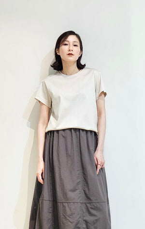 Regular fit silky tee - 5 colours