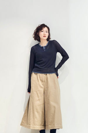 Frill layered mesh top - 2 colours (pre-order)