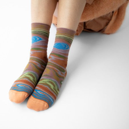 Bonne Maison - Caramel Camouflage Sock