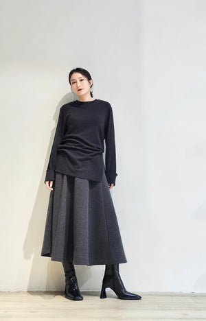 Wool flare skirt- 3 colours