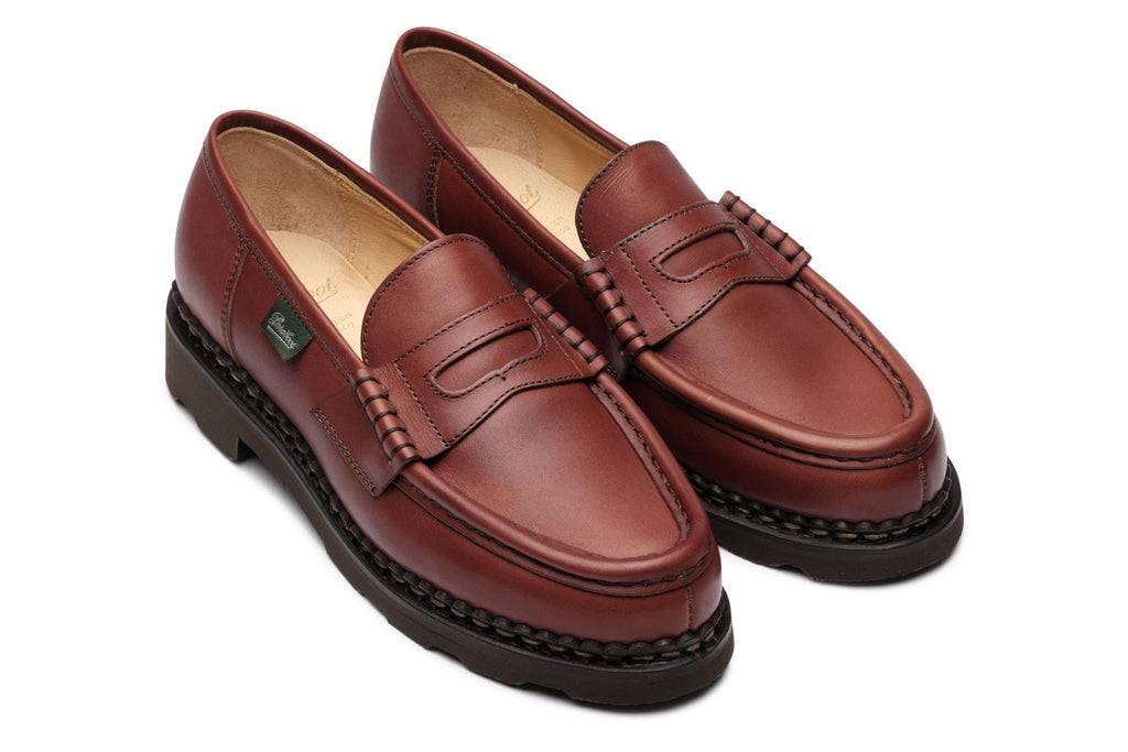 Paraboot Orsay Brown Lily - Rubber Sole