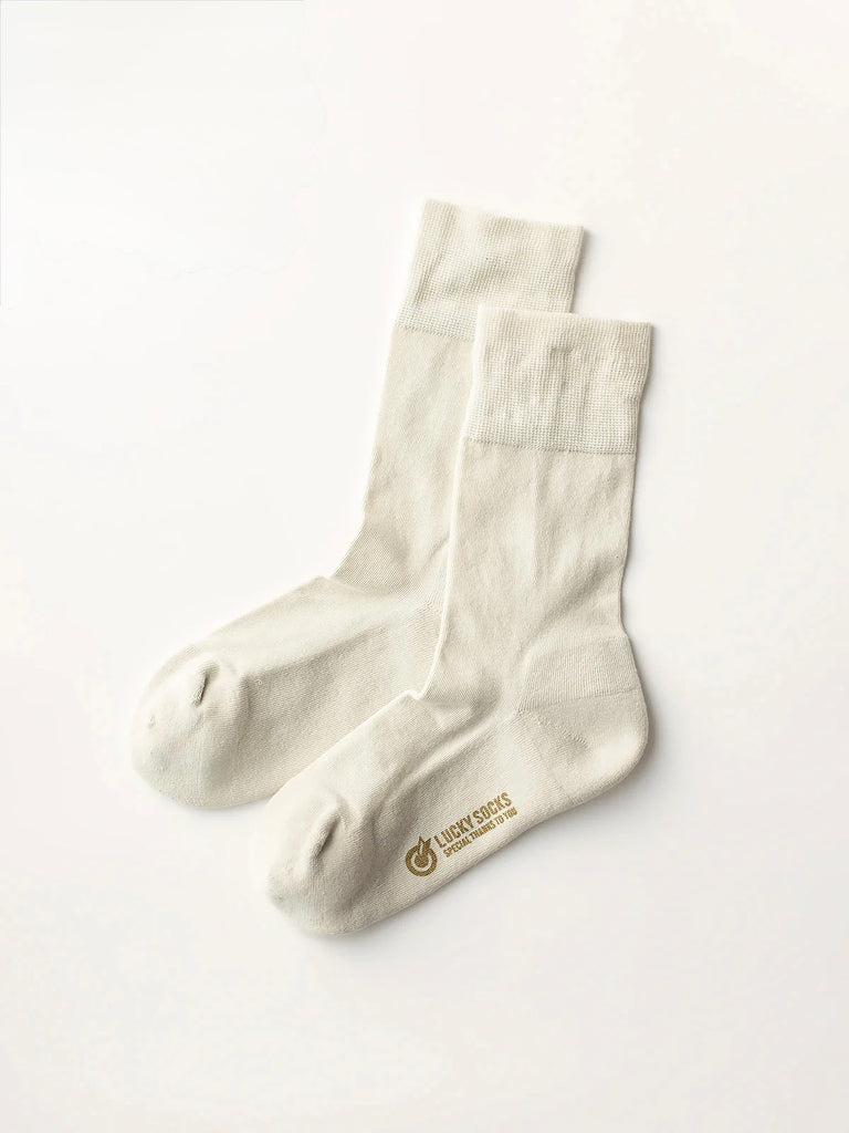 LUCKY SOCKS - Light pile anklet socks light grey