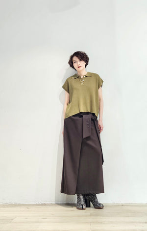 Maxi wrap pencil skirt- 2 colours (pre-order)