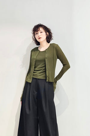 Slim fit 2-in-1 top - 4 colours