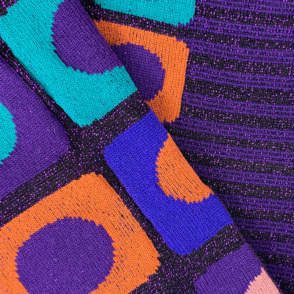 【2nd PALETTE 】socks -gleam violet