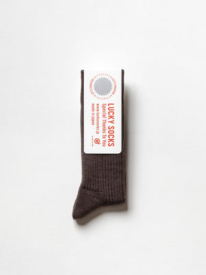 LUCKY SOCKS - Smooth Rib Socks