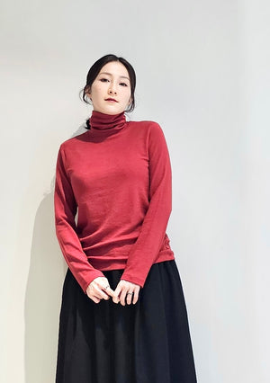 Regular fit turtle neck top- 3 colours (pre-order)