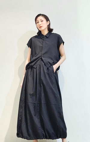 Ballon nylon set skirt - 4 colours