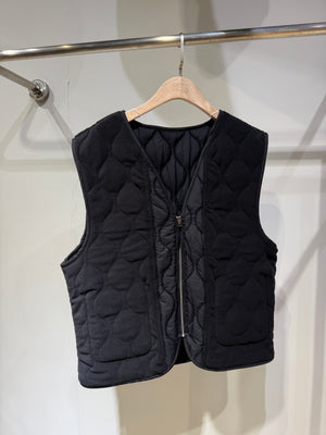 Quilted fleece 2-way waistcoat - 2 colours (pre-order)