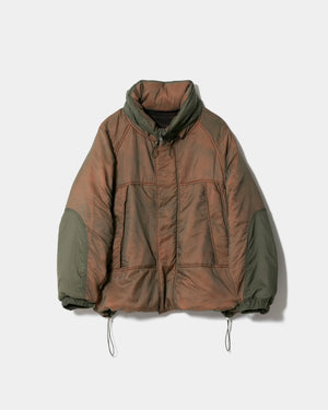 BEAUTIFUL PEOPLE- nylonrip dyedpadding monsterparka blouson olive