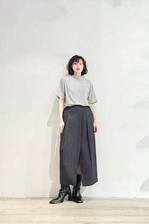 Front slit cocoon skirt - 3 colours (pre-order)