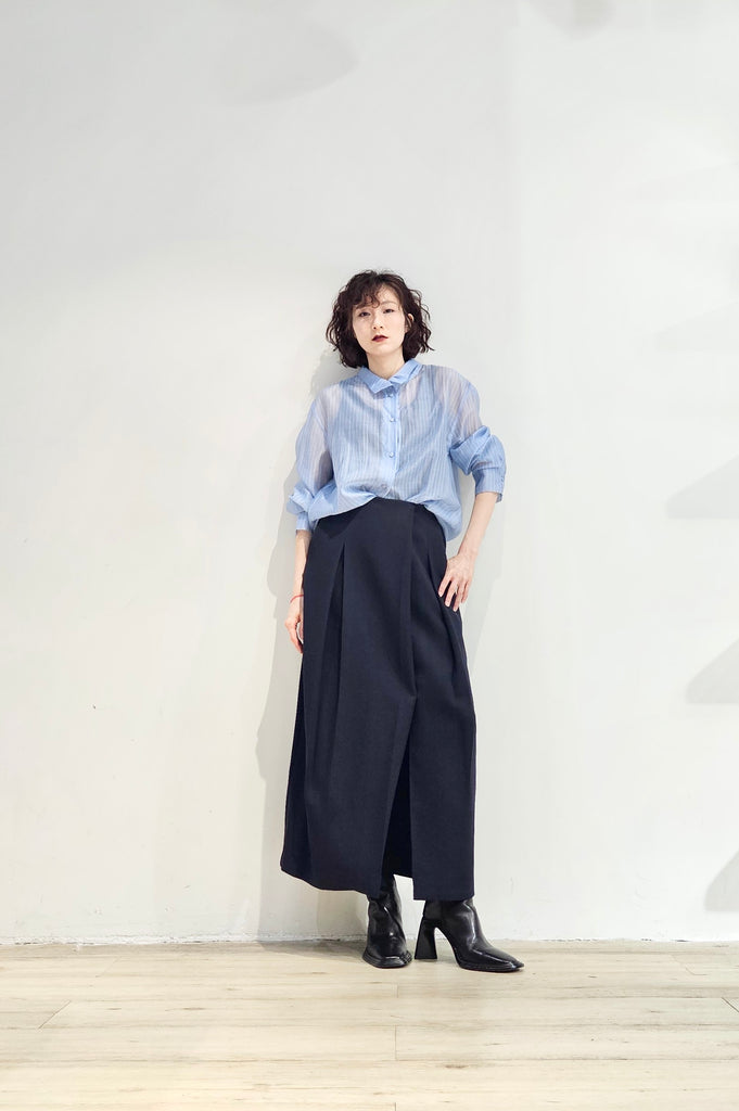 Front slit cocoon skirt - 3 colours (pre-order)