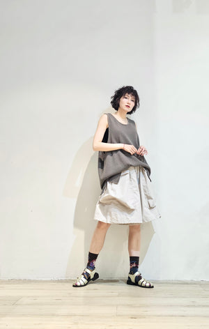 Statement pocket nylon shorts  - 3 colours