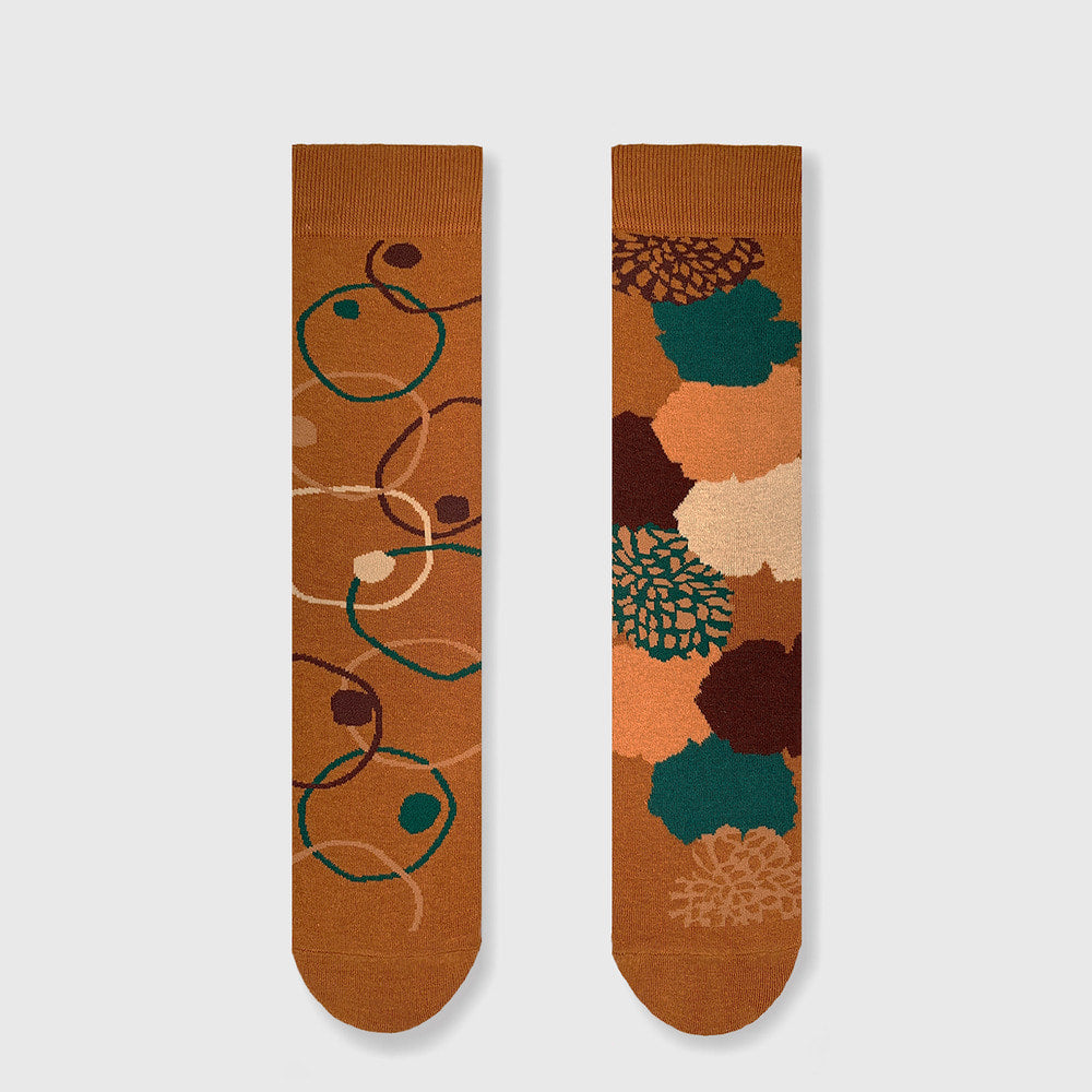 【2nd PALETTE 】socks - Maple bloom