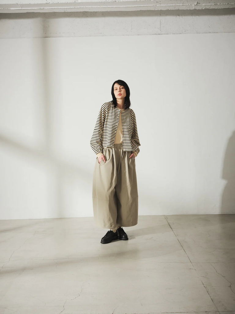 PE Twill Wide Cocoon pants (2 colours)