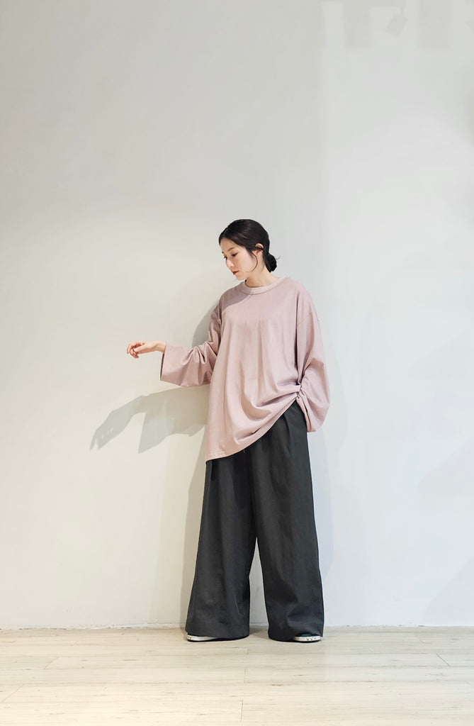 Washed cotton oversized tee - 5 colours