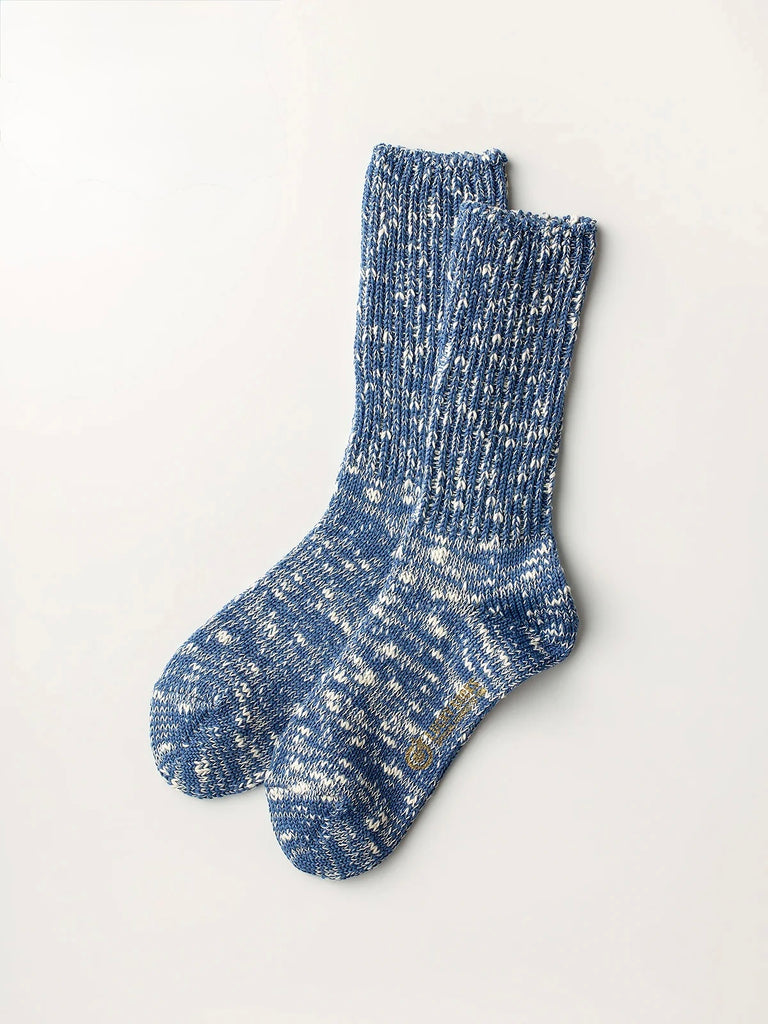 LUCKY SOCKS - Mix Rib Socks blue