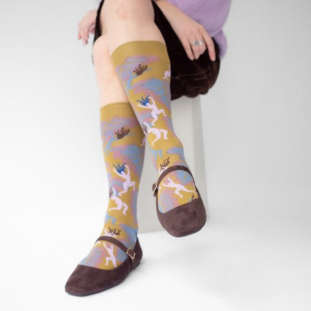 Bonne Maison - Absinthe Spirits Knee-High socks