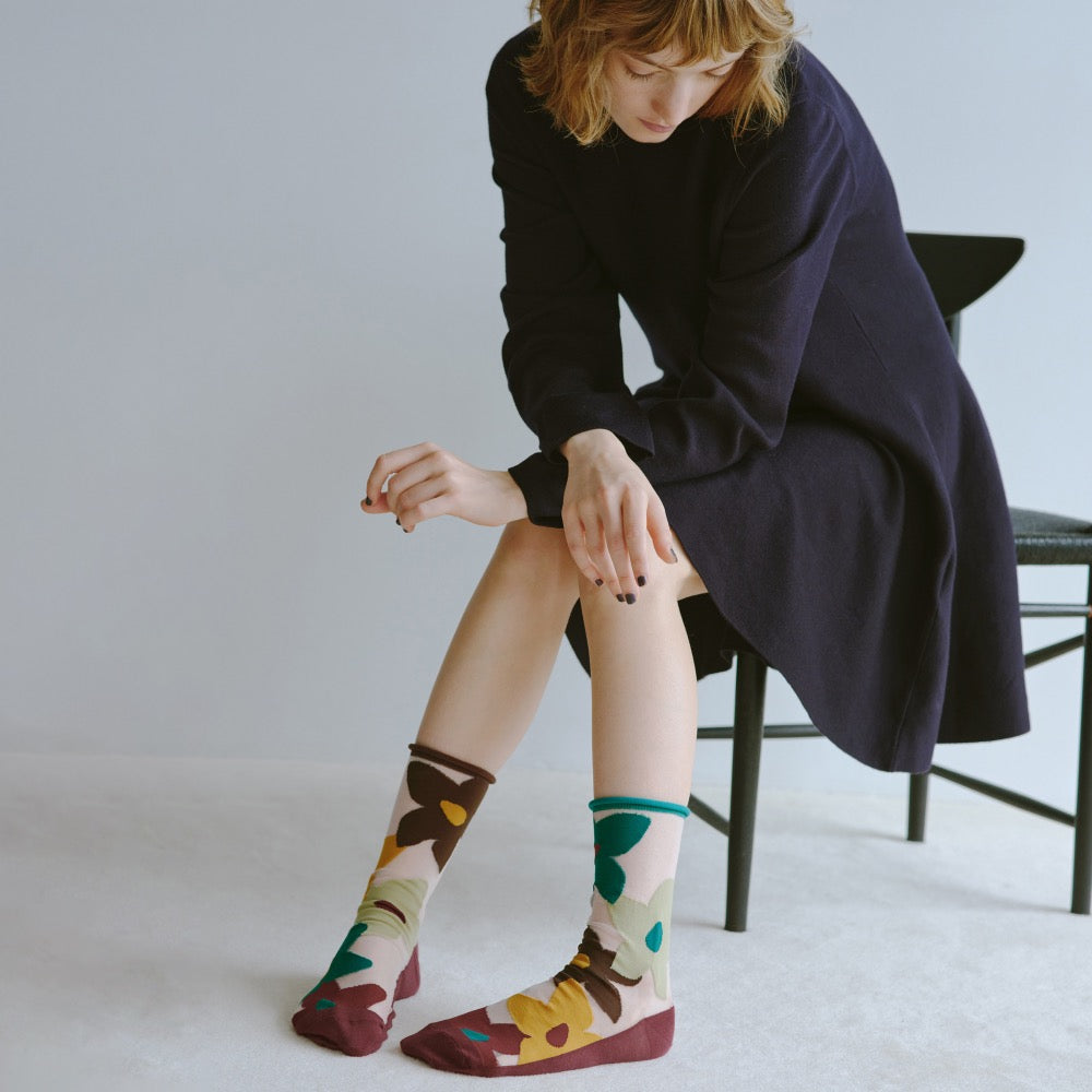 【2nd PALETTE 】 - windy_flower socks