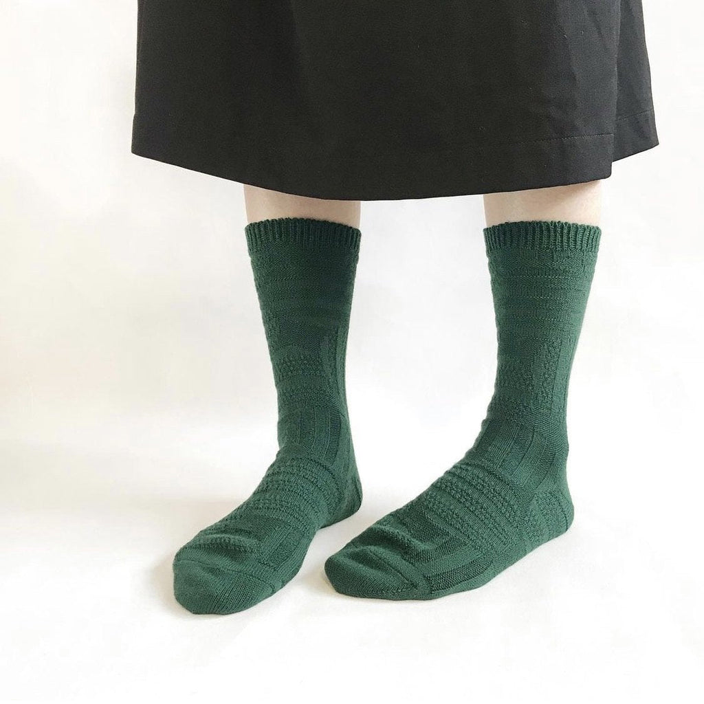 【andè 】Reburi Green relief socks