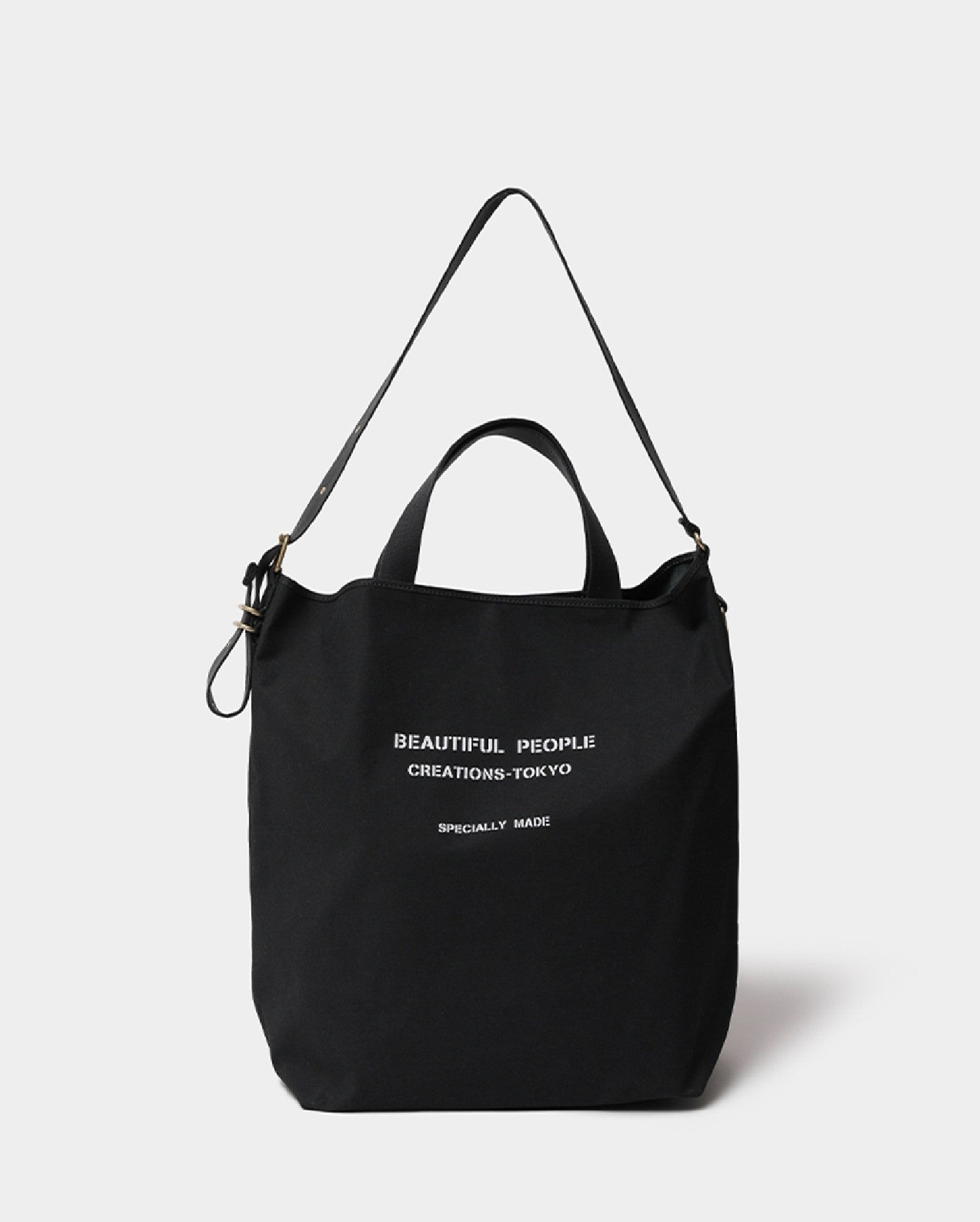 BEAUTIFUL PEOPLE- Army tent cloth tote bag L (3 colours)