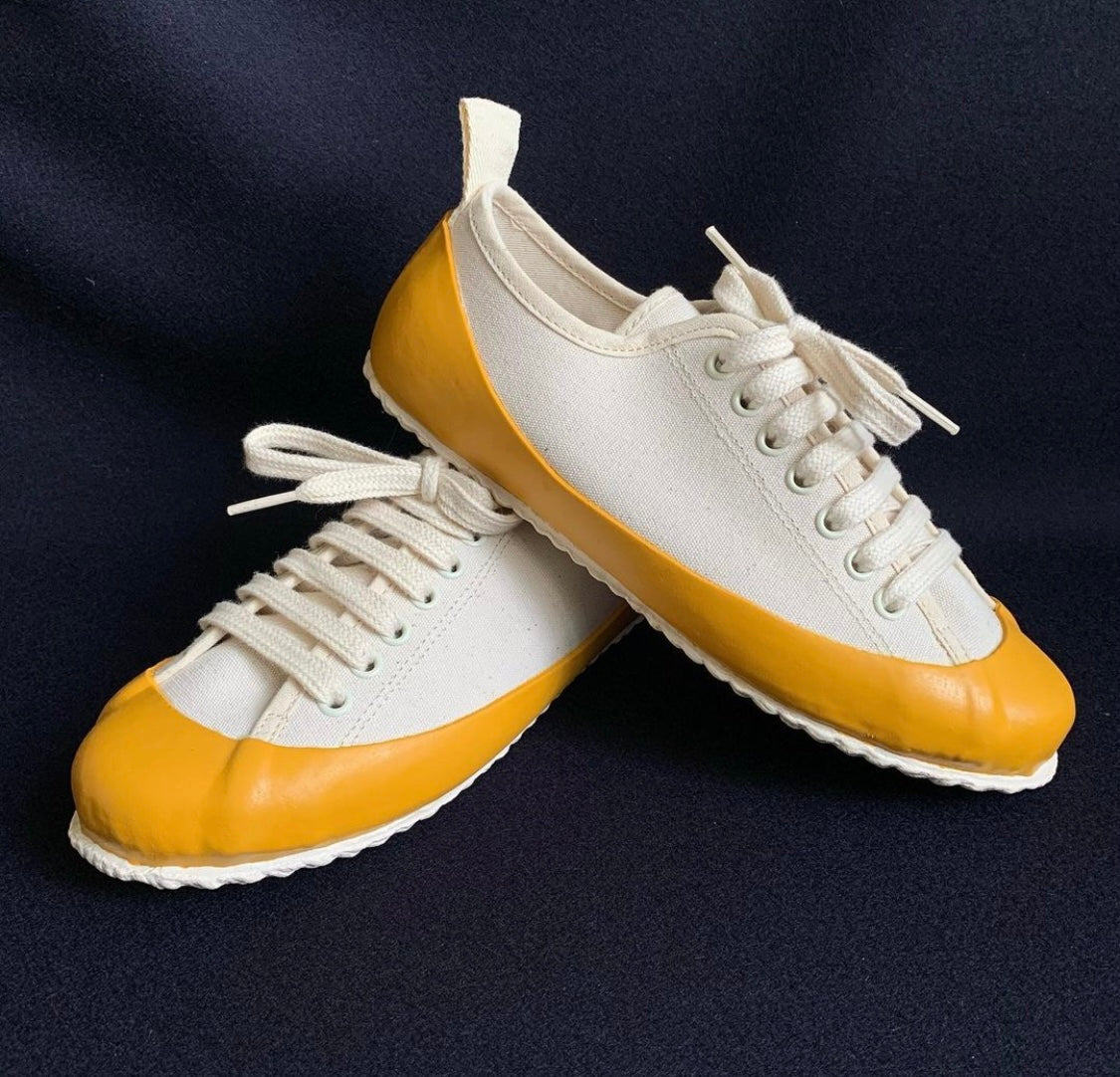 Marine Type 2 Deck Shoes (Ecru/ Yellow)
