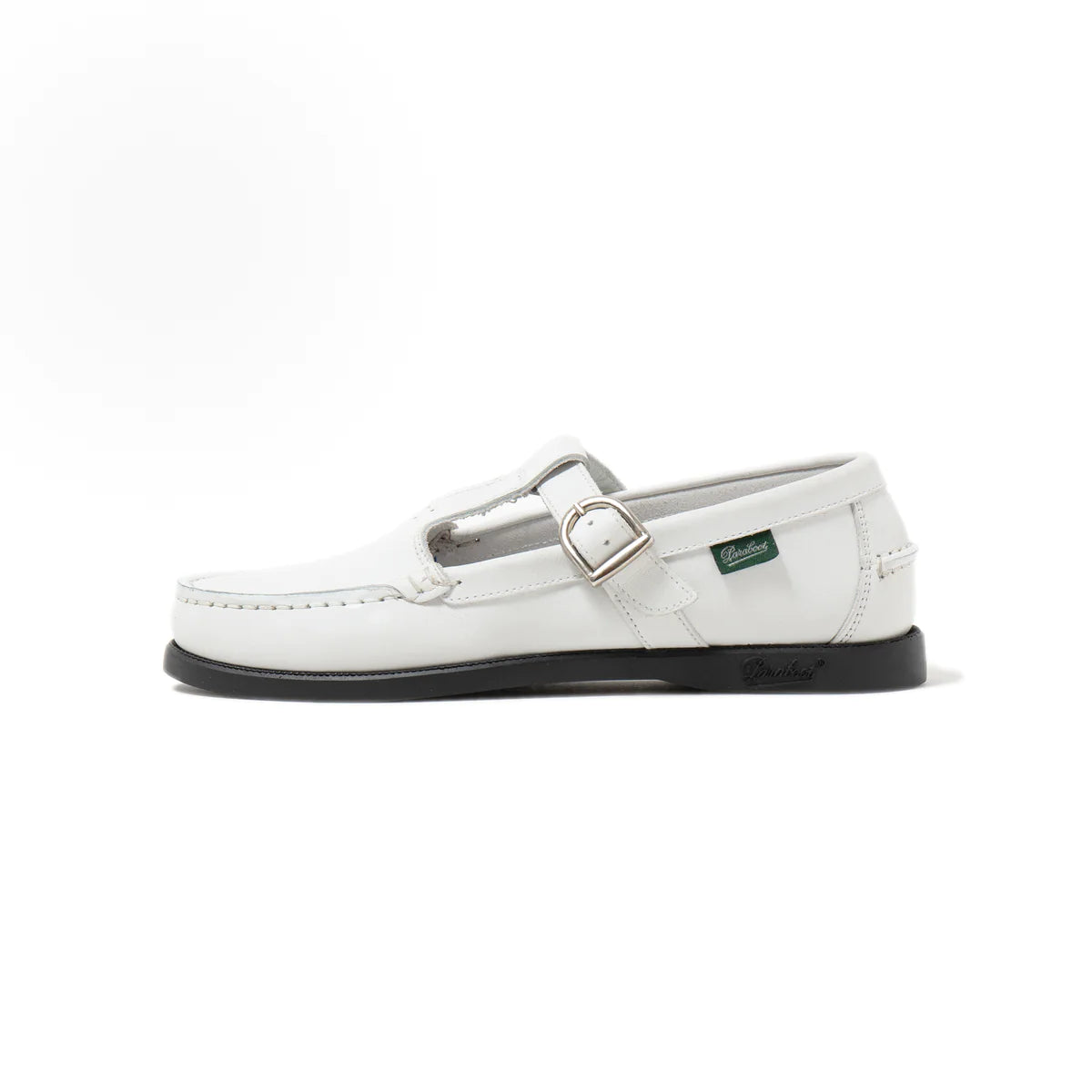 Paraboot Babord F blanc- Genuine rubber sole
