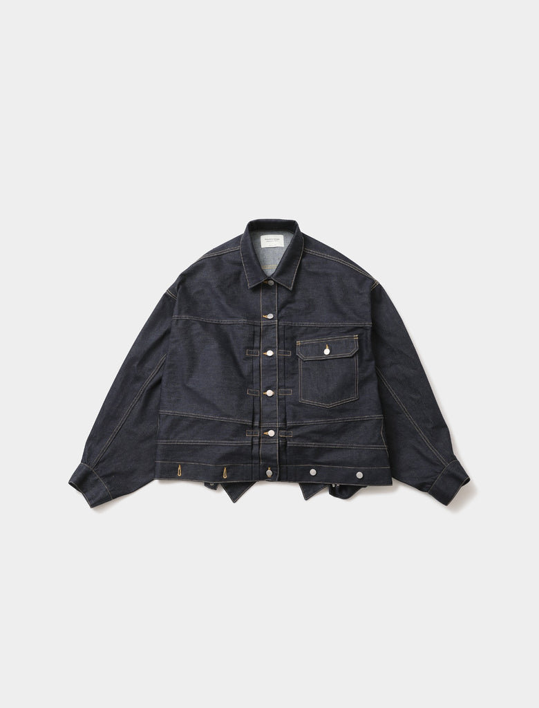 BEAUTIFUL PEOPLE- double-end selvedge denim blouson