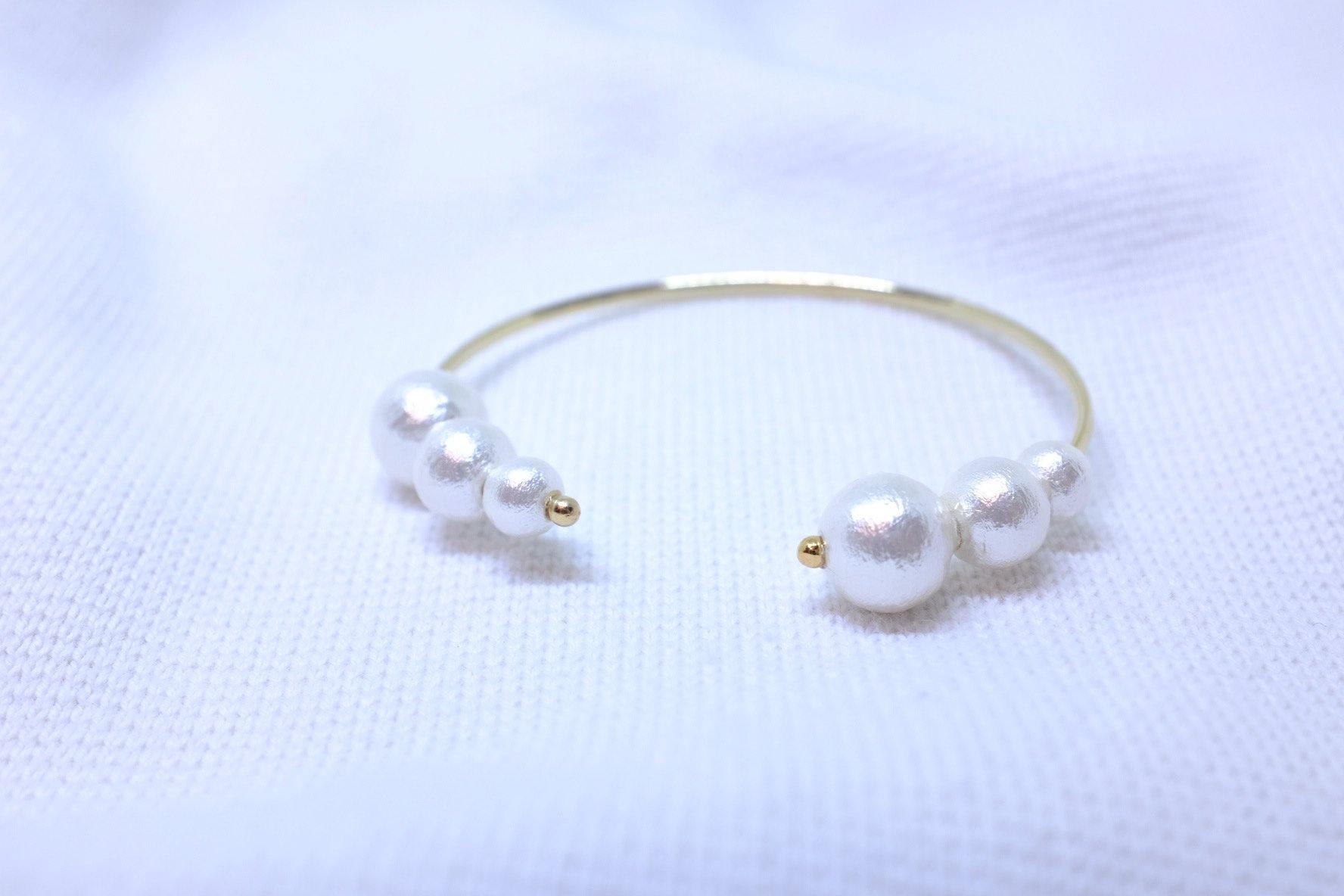 <The Pearl> Yin Yang wrist cuff - MMW Concept