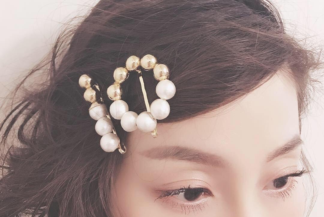 <The Pearl> Doughnut collection hair pin - MMW Concept