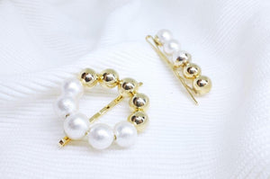 <The Pearl> Doughnut collection hair pin - MMW Concept