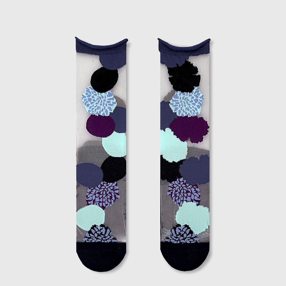 【2nd PALETTE 】socks - tropical moon