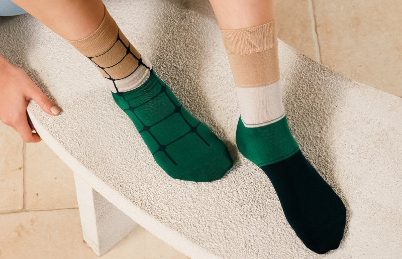 【2nd PALETTE 】socks - greencastle