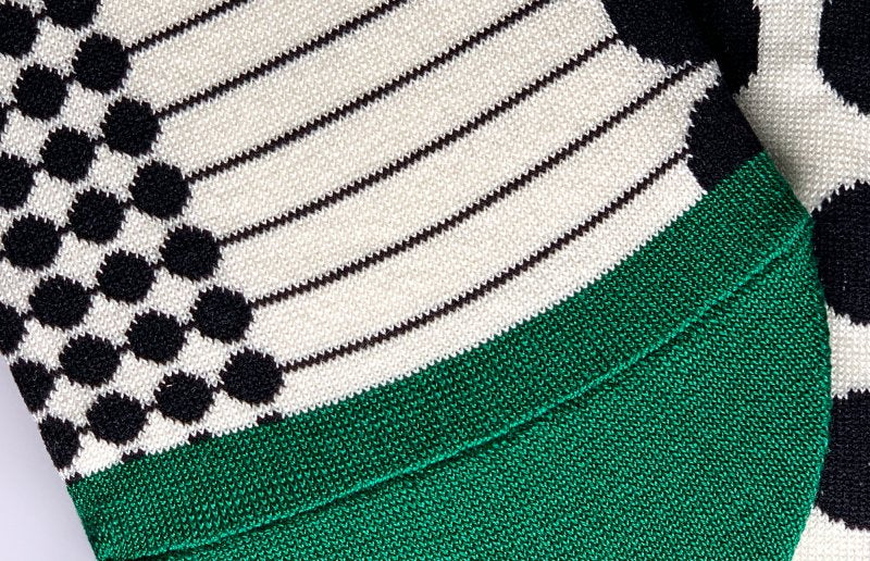 【2nd PALETTE 】socks - green dot