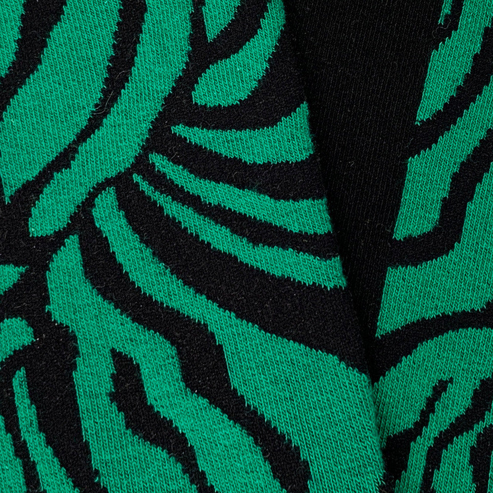 【2nd PALETTE 】socks - Zebra green